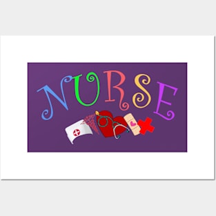 NURSING T-SHIRT Posters and Art